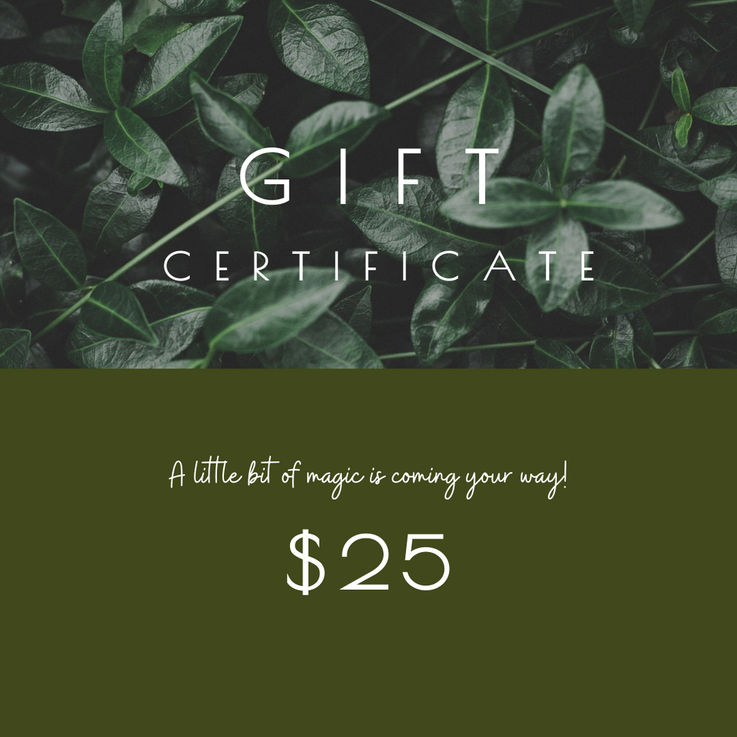 Gift Certificate - Color of Kismet Product