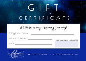 Gift Certificate - Services with Angelyn Nicholson