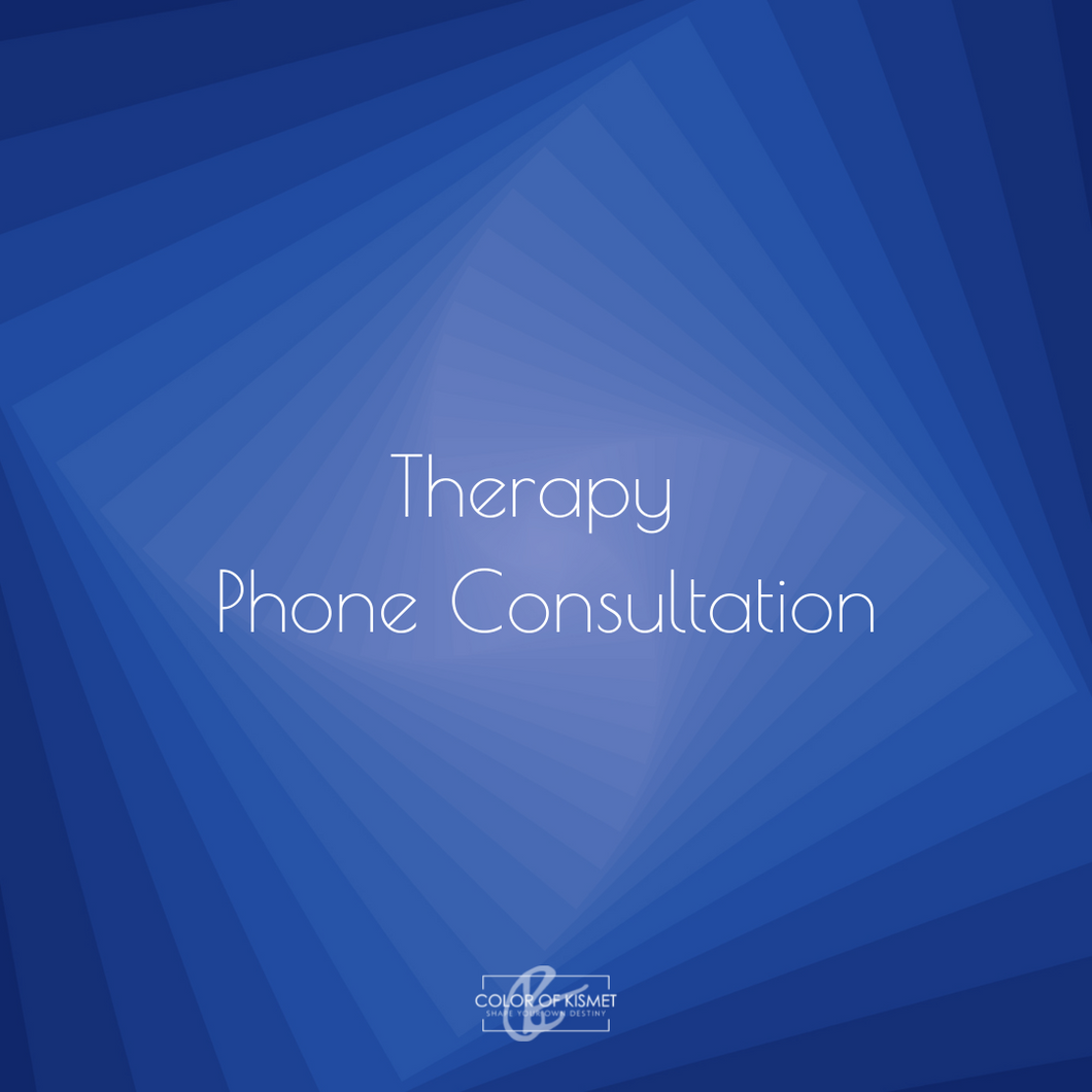 Therapy Phone Consultation